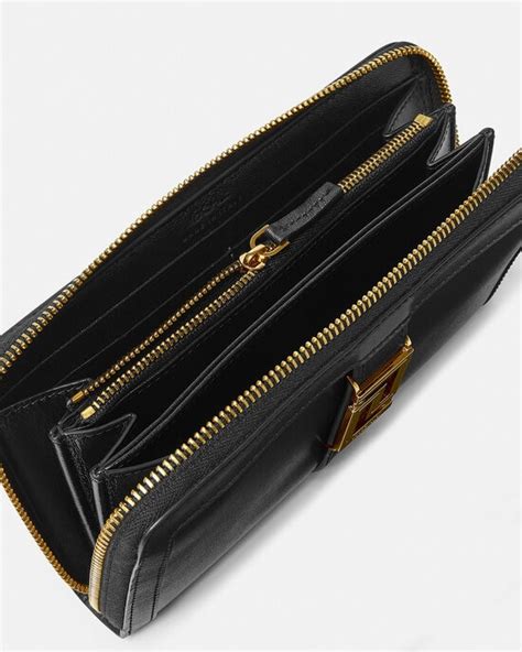portafoglio lungo donna versace